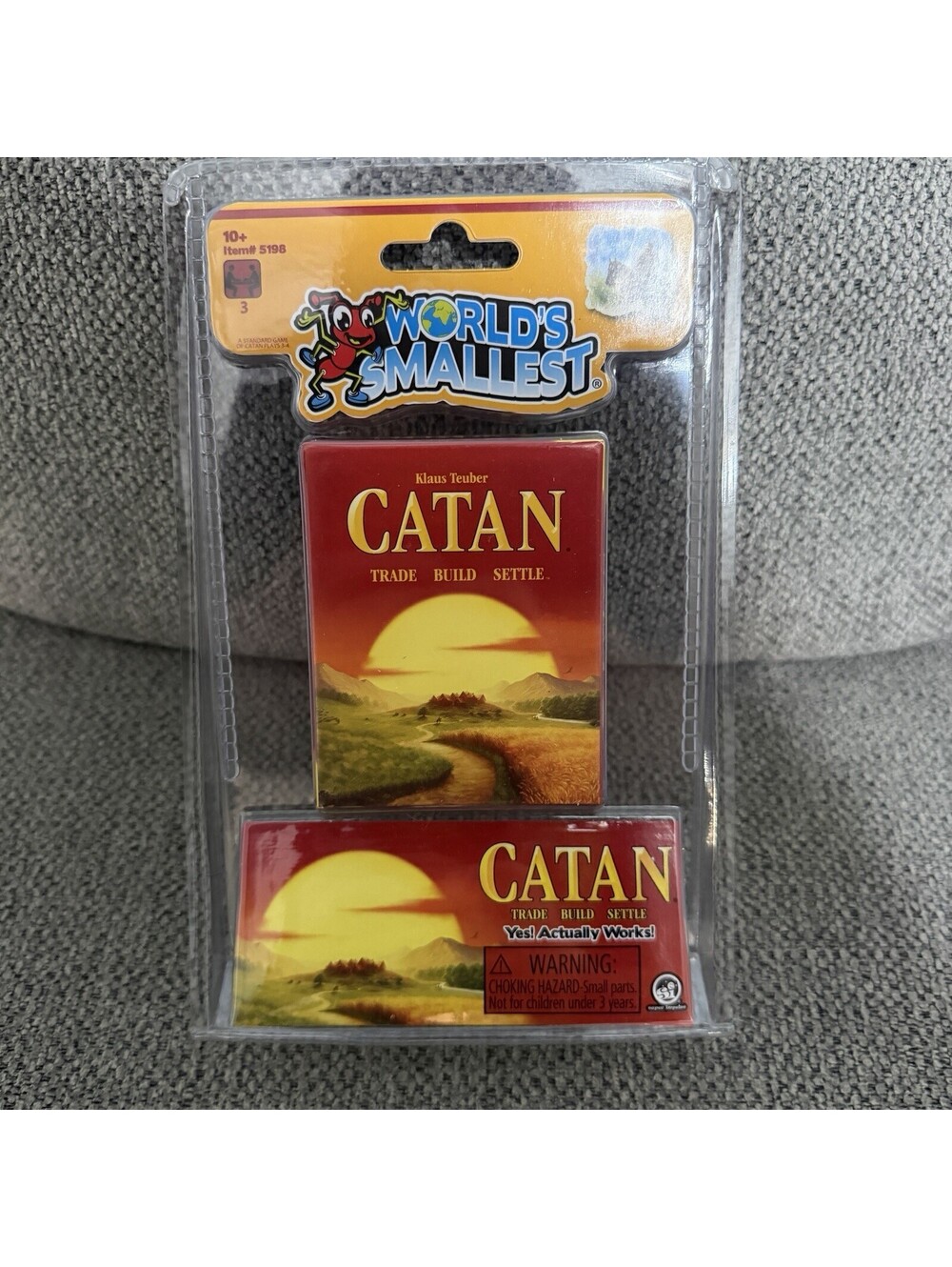 World’s Smallest Catan Mini Strategy Board Game Complete
